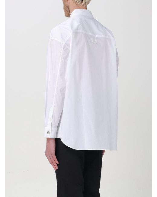 Camicia in cotone di Jacquemus in White da Uomo