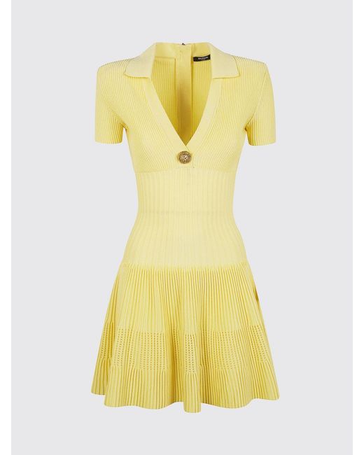 Balmain Yellow Dress