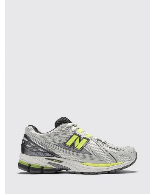New Balance White U1906 Mesh And Laminated Rubber Sneakers for men