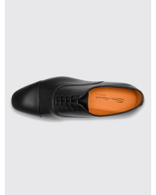 Santoni Schnürschuhe Herren in Black für Herren