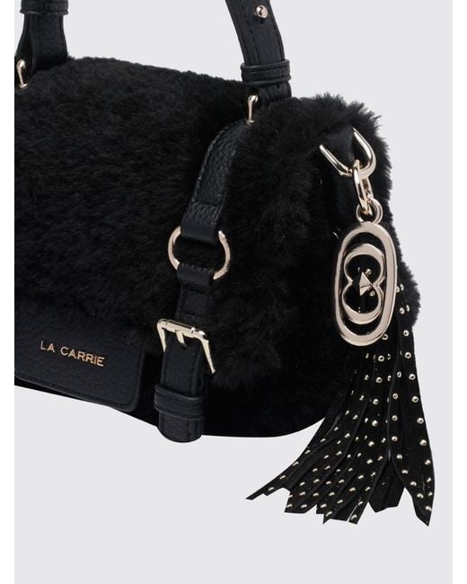La Carrie Black Handbag