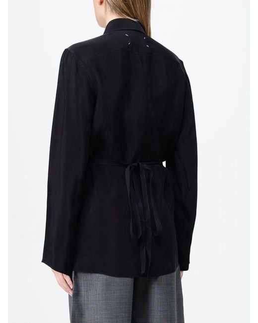 Maison Margiela Black Cupro Shirt