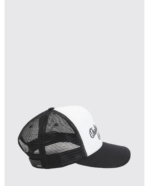 Amiri Black Cotton And Mesh Nylon Hat for men
