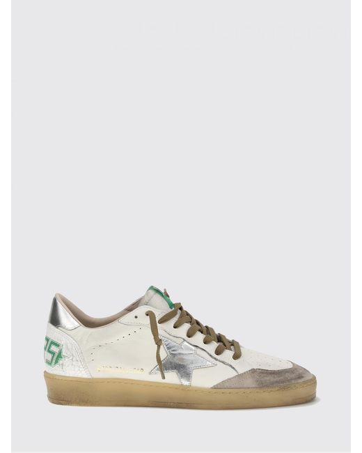 Golden Goose Deluxe Brand White Ball Star Used Nappa Sneakers for men