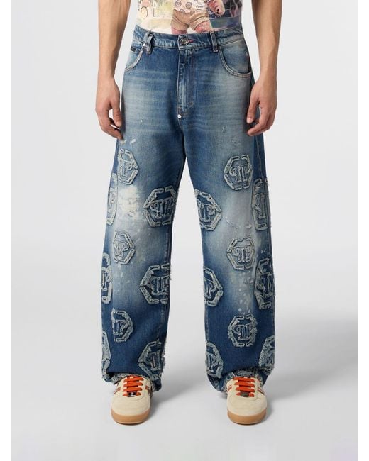 Philipp Plein Blue Jeans for men