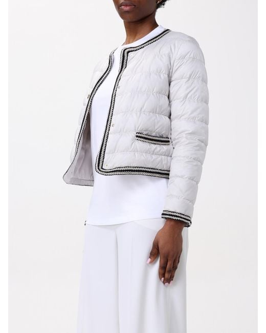 Max Mara White Jacke Damen