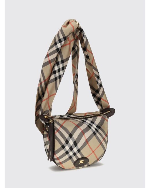 Burberry White Shoulder Bag