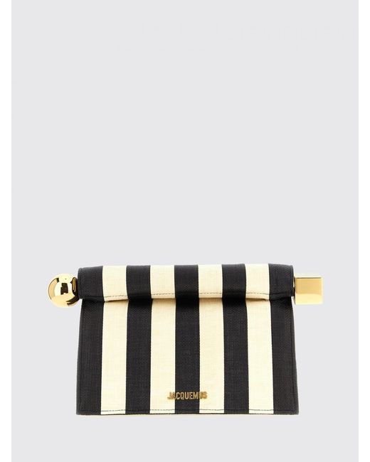 Jacquemus White Pochette La Pochette Rond Carrã