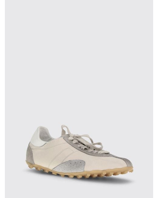 Maison Margiela White Sprinter Leather Sneakers