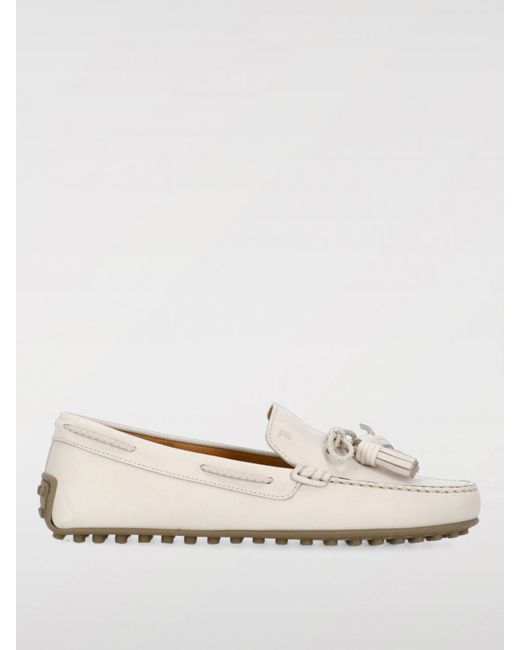 Tod's Natural Mokassins Damen