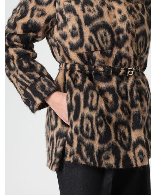 Cappotto di Fendi in Black