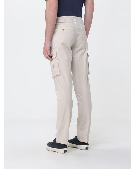 Ecoalf Natural Recycled Cotton Cargo Pants for men