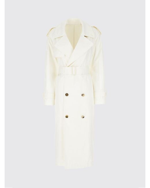 Burberry White Trench Coat
