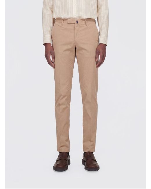 Incotex Natural Tailored Trousers for men
