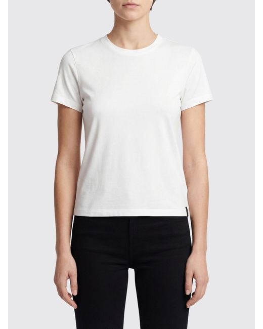 Rag & Bone White Rag &Amp Bone Cotton T-Shirts