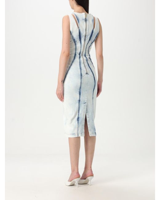 Versace Jeans Couture White Dress