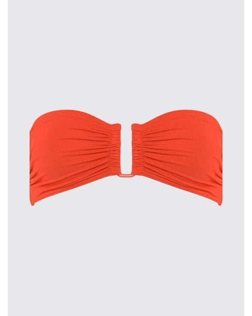 Top De Bikini Ultra De Poliamida Eres de color Orange