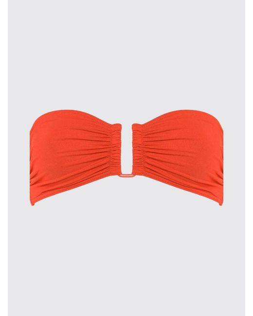 Eres Orange Ultra Polyamide Bikini Top