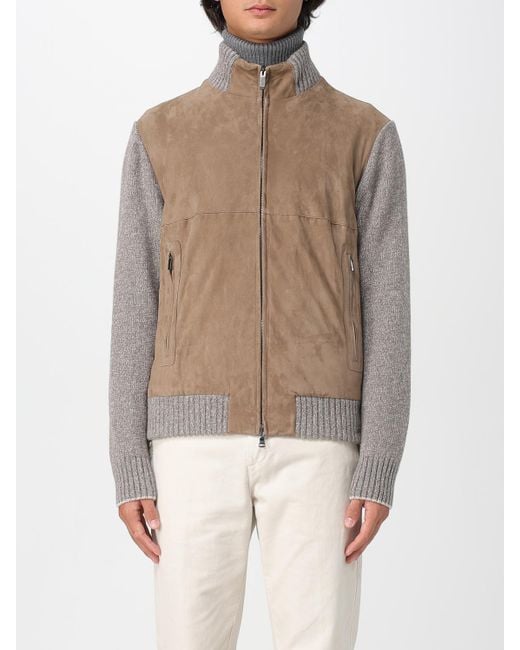 Cárdigan Hombre Paul & Shark de hombre de color Natural