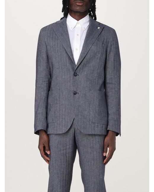 Manuel Ritz Blue Blazer for men