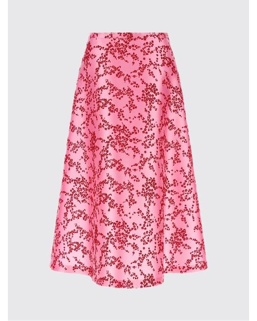 Alberta Ferretti Pink Skirt