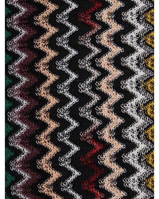 Missoni Black Scarf