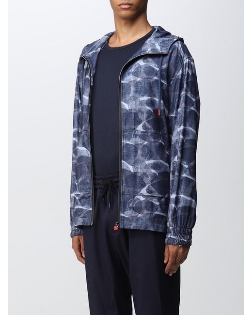 Kiton Blue Sweatshirt for men