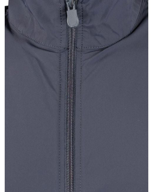 Save The Duck Blue Nylon Vest for men