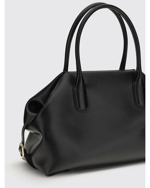 THEMOIRÈ Black ThemoirÈ Vegan Leather Talia Trunk Medium Bag