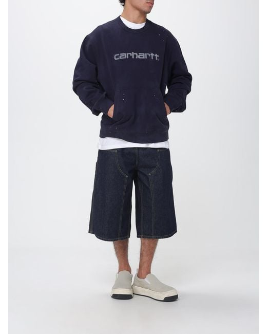 Carhartt Blue Sweatshirt for men