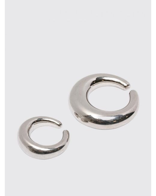 Panconesi Metallic Set Of Two Minimalist Ear Cuffs