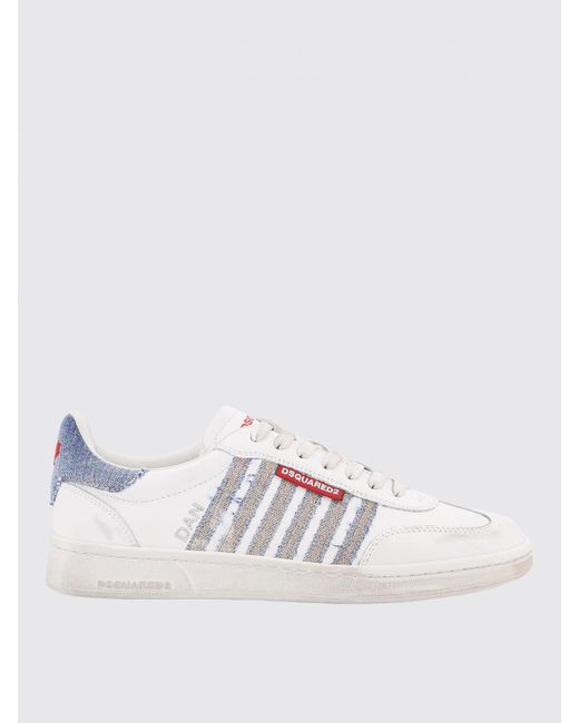 DSquared² Boxer Sneakers in White für Herren