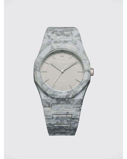 D1 Milano Gray Forest Camo Watch for men