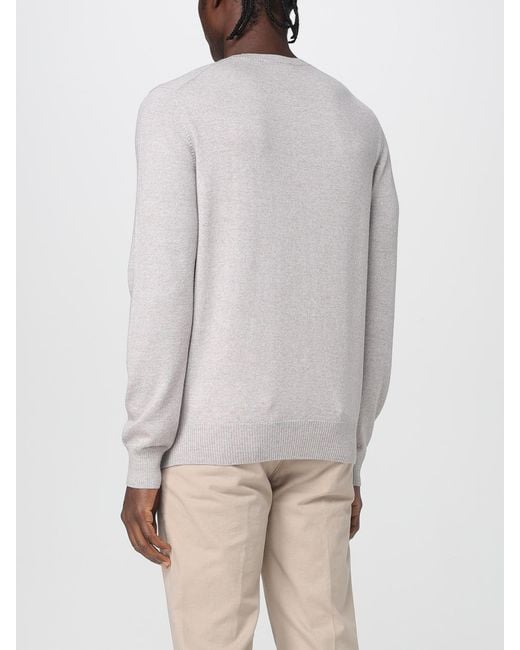 Fay White Jumper for men