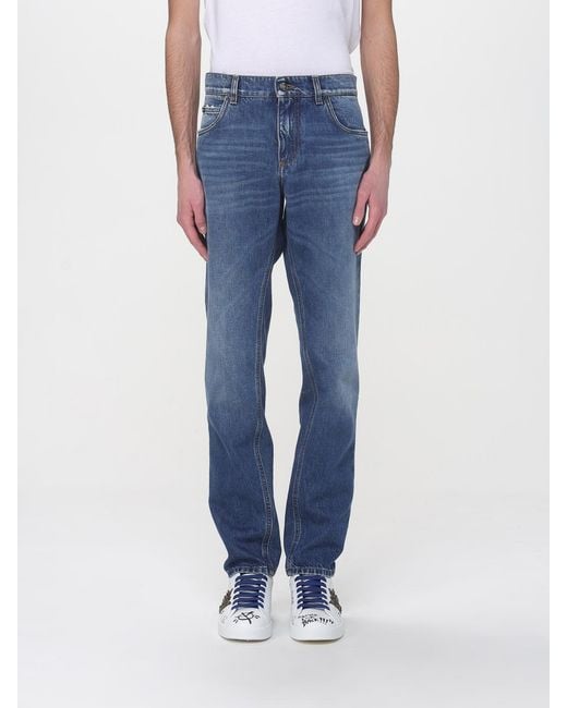Dolce & Gabbana Blue Dolce &Amp Gabbana Denim Slim Fit Jeans for men