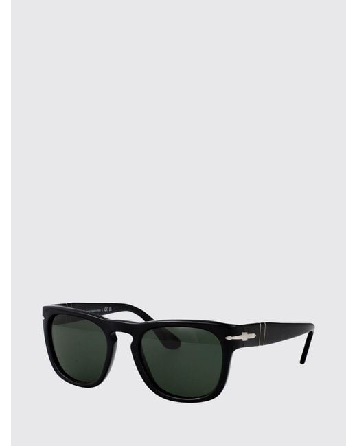 Persol Black Acetate Sunglasses for men