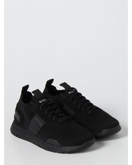 hugo boss sneakers black