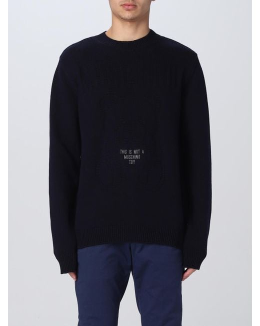 Pull Homme Moschino Couture pour homme en coloris Blue
