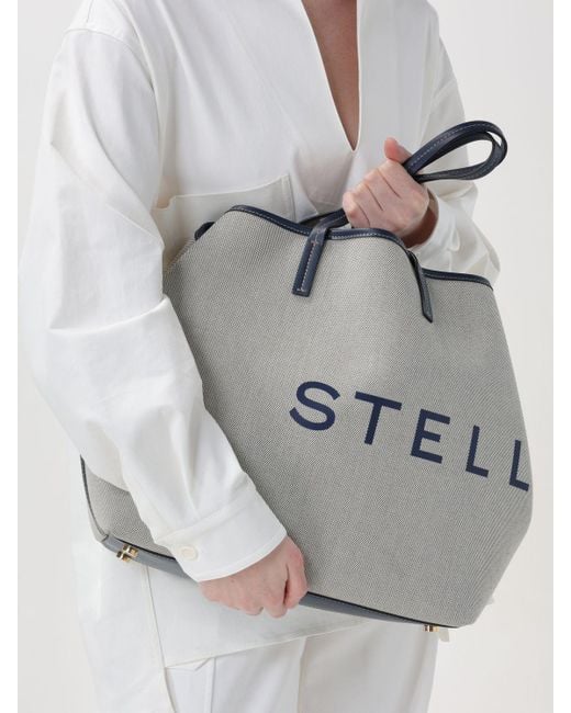 Stella McCartney Gray Shoulder Bag