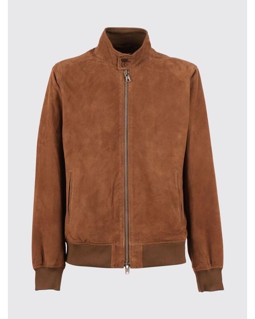 Schott Nyc Brown Jacket for men