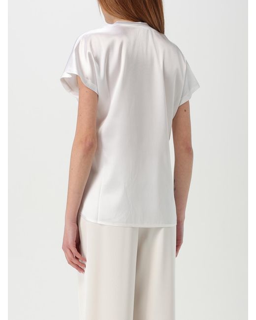 Pinko White Silk Blouse