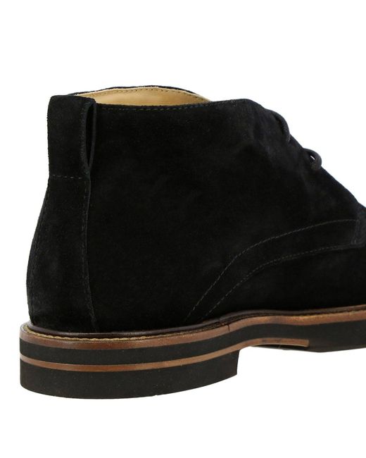 tod's leather chukka boots