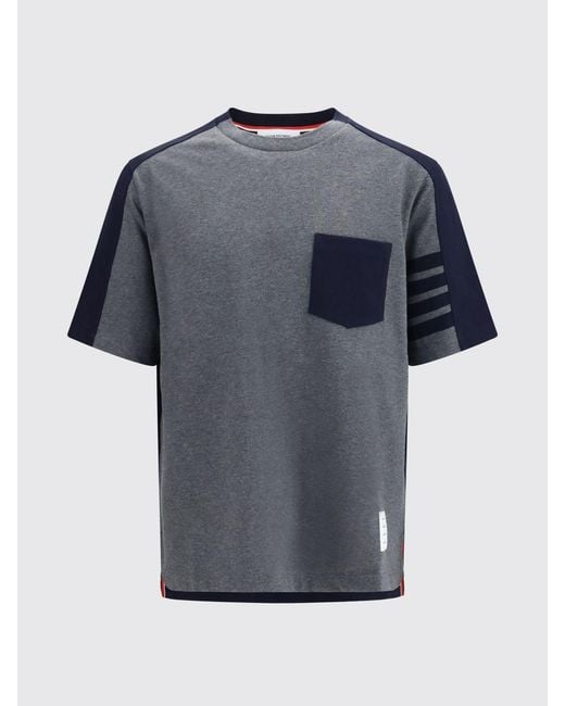 Thom Browne Blue T-Shirt for men
