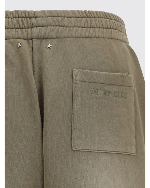 Golden Goose Deluxe Brand Gray Cotton Jogging Pants for men