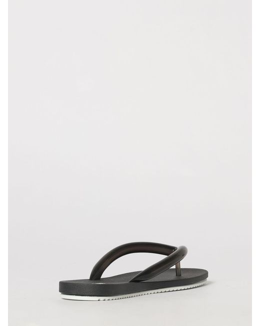 Melissa White Airflow Low-Heeled Pvc Thong Sandals