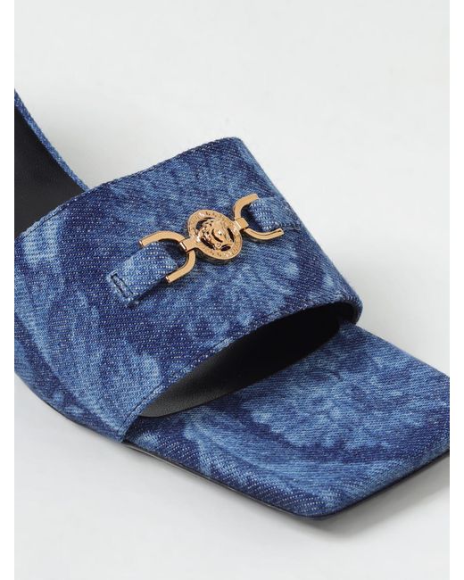 Zapatos Versace de color Blue