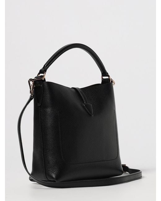 Tod's Black T Timeless Calfskin Handbag