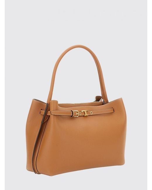 Tod's Brown Small Leather Handbag