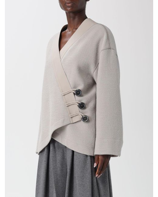 Sudadera Mujer Giorgio Armani de color Gray