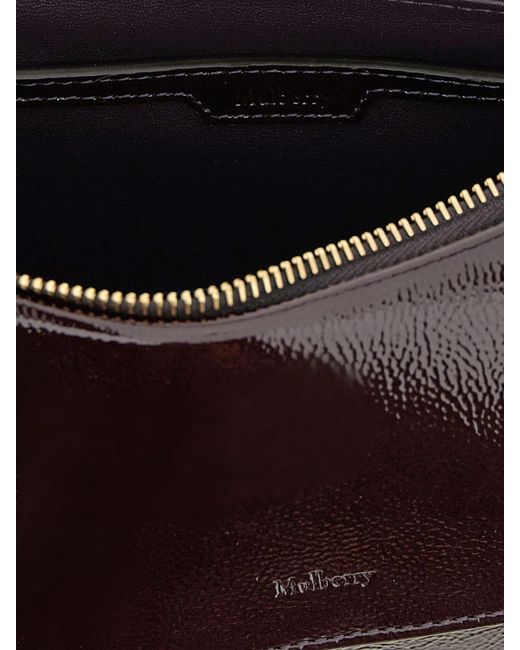 Mulberry White Clovelly Naplak Bag